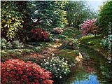 Henry Pether Pathway to Bedford Ridge painting